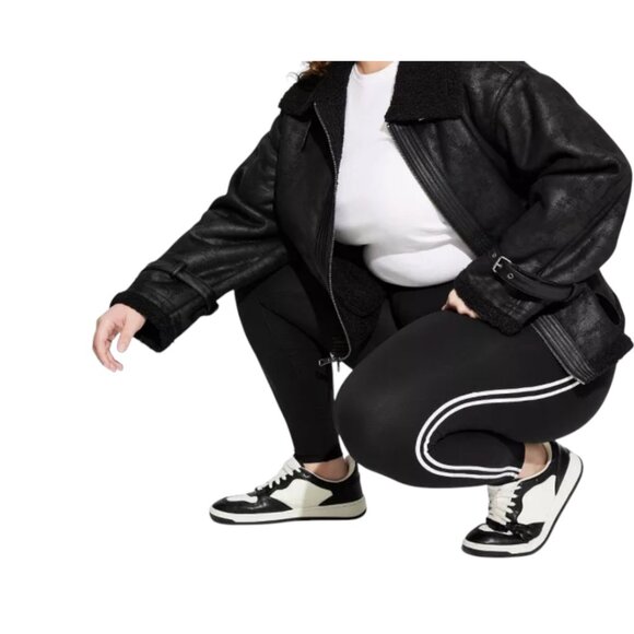 Wild Fable High Waist ButterBliss Leggings With Side Stripe I Size: XXL - Picture 1 of 7